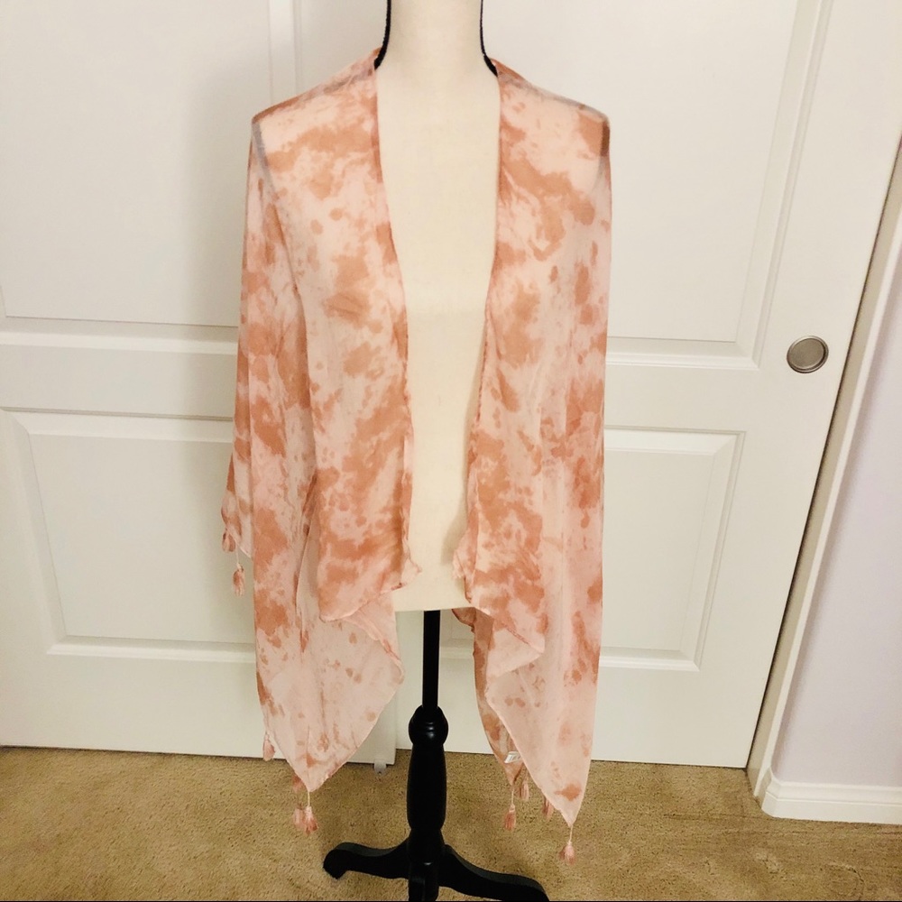 Tasseled Kimono Wrap